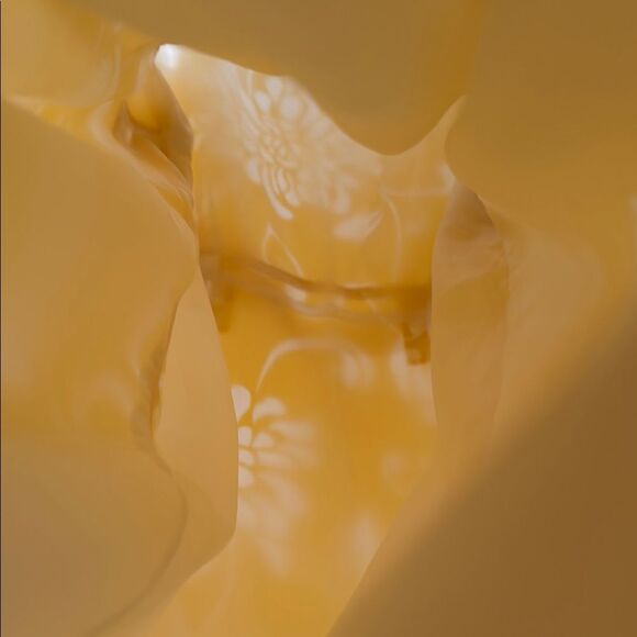 Jessica Howard Yellow Floral Sleeveless belted Dress 14 like new - Picture 7 of 11